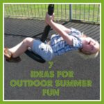 outdoor activities for children, outdoor fun, summer activities, games for children