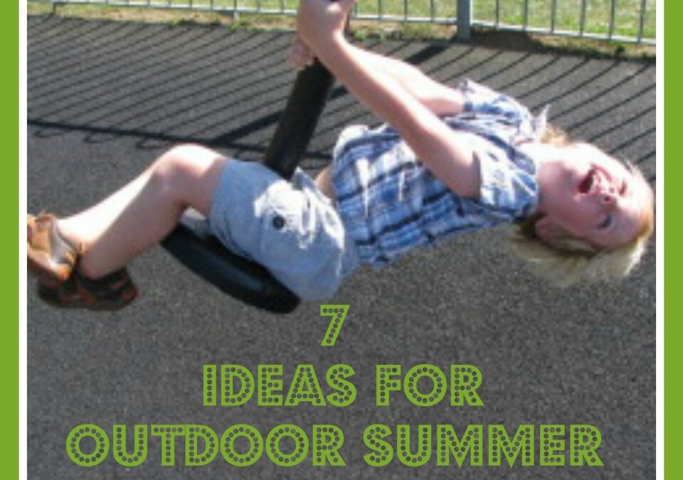 outdoor activities for children, outdoor fun, summer activities, games for children