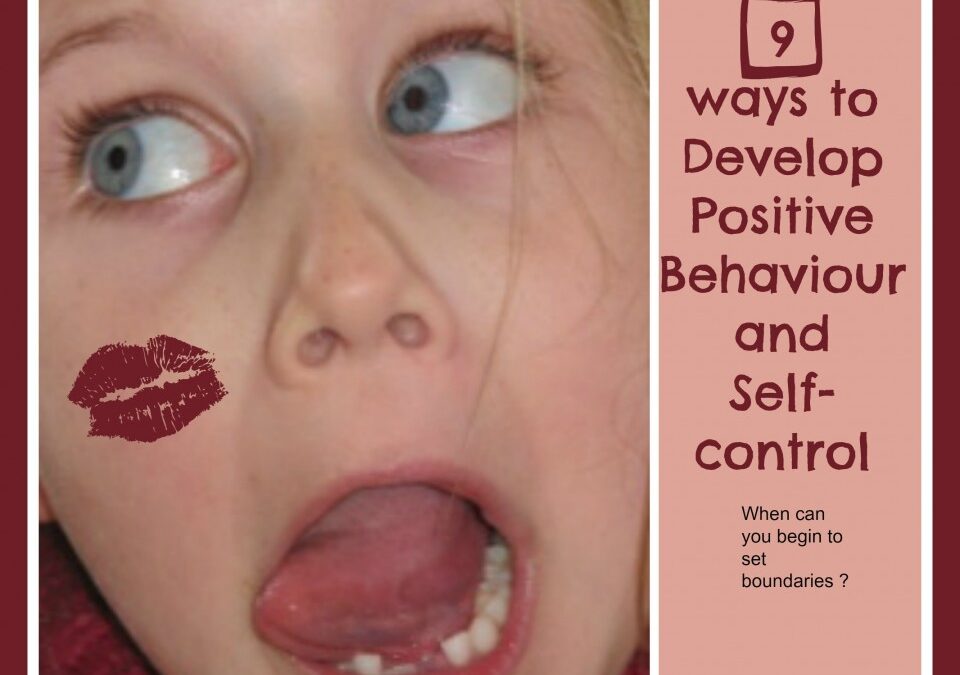 developing good behaviour and self control, behaviour techniques, encouraging self control,