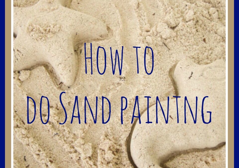 summer crafts, sand art, sand art recipe,