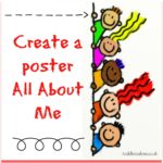 Create a poster All About Me, ncourage a healthy self esteem