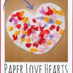 valentine's day crafts, heart crafts, I love you,