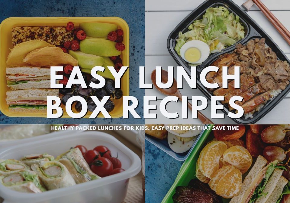 Packed lunch ideas for primary school children