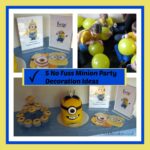 Minion party decoration, despicable me party,