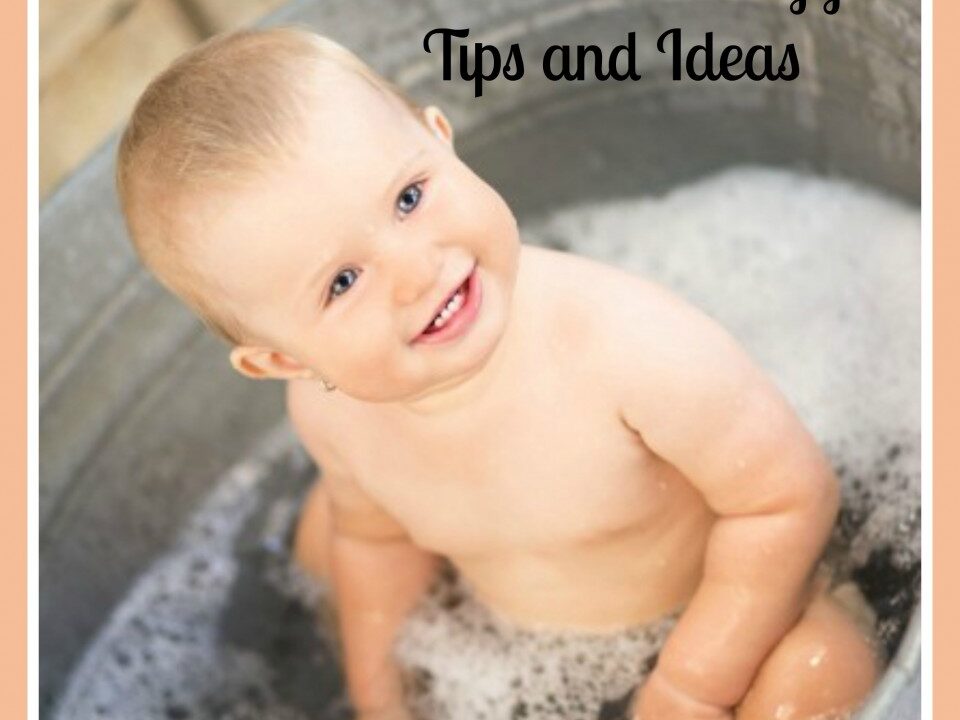 Bathtime struggles; tips and ideas, how to get baby to bath, making bathtime fun