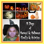 31 days of Harvest and Halloween craft and activities, Fall, Autumn, Thanksgiving, pumpkin, apple,