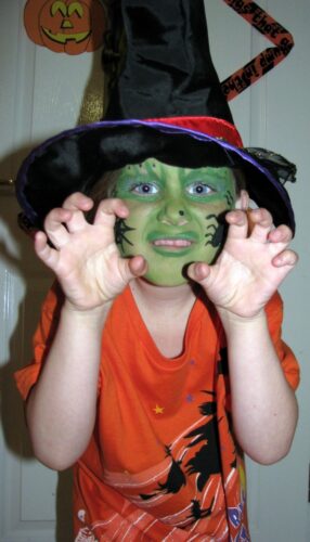 Green Witch Dress Up Costume, Halloween dress up