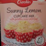 Lemon cupcake mix, Betty crocker