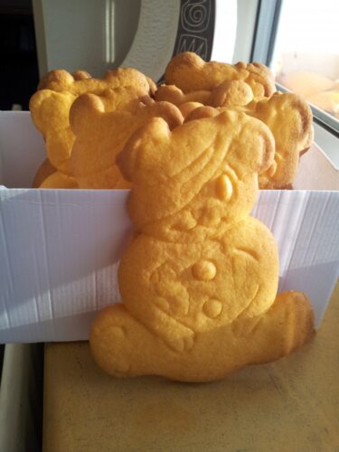 Pudsey bear cookies, children in need