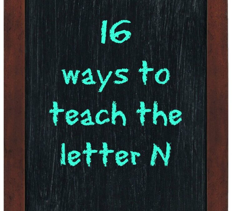 teaching reading, beginner reading, letter sounds, letter activities, teach the letter n