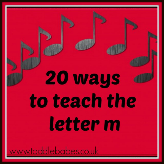 teach the letter m toddlebabes.co.uk