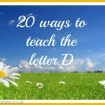 toddlebabes, letter d, teach the letter d