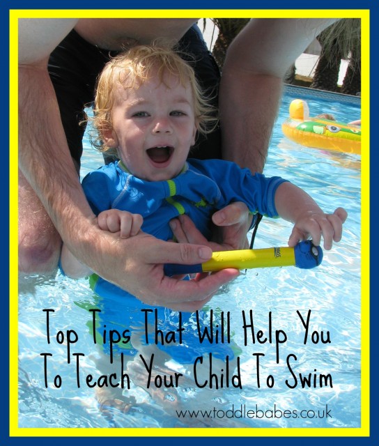 teach your child to swim