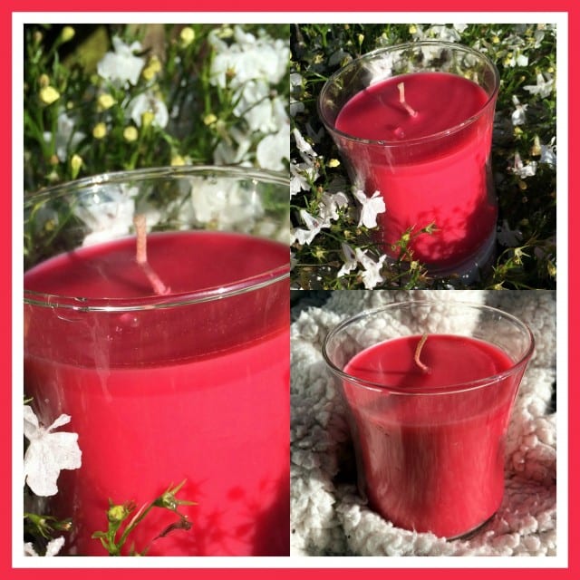 partylite, toddlebabes, candles, pink candle, fruity candle