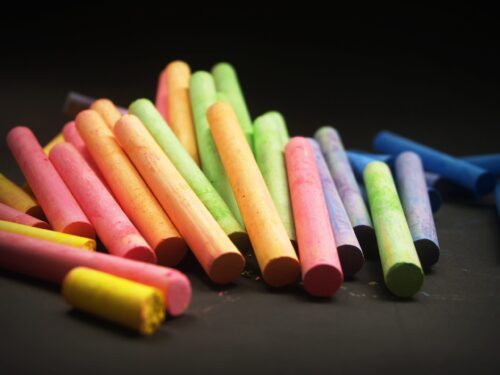 chalk, drawing, artistic